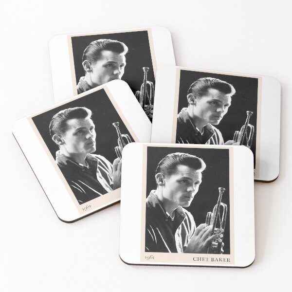 Item preview, Chetbaker// Behind the Music Poster designed and sold by ReZaarDiaan.