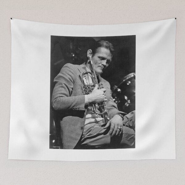 Item preview, Chetbaker// The Voice of a Generation Poster designed and sold by ReZaarDiaan.
