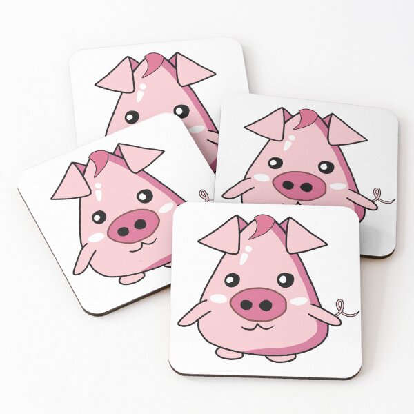 Item preview, Cute Pig - (we can also add your name, check description) designed and sold by My-Cute-Designs.