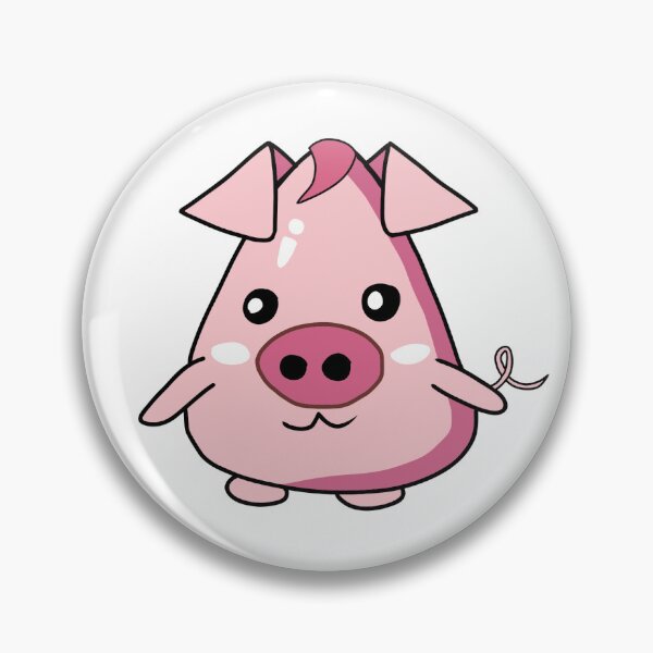 Item preview, Cute Pig - (we can also add your name, check description) designed and sold by My-Cute-Designs.