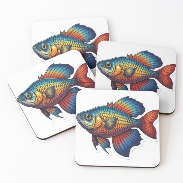 Item preview, Rainbow fish designed and sold by StickersRyous.