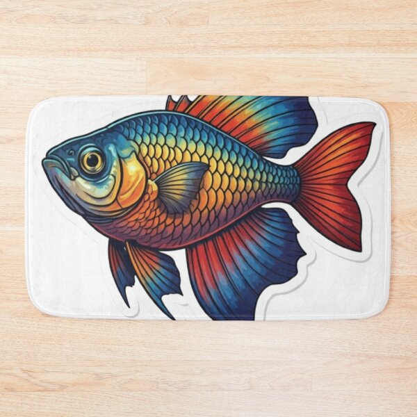 Item preview, Rainbow fish designed and sold by StickersRyous.