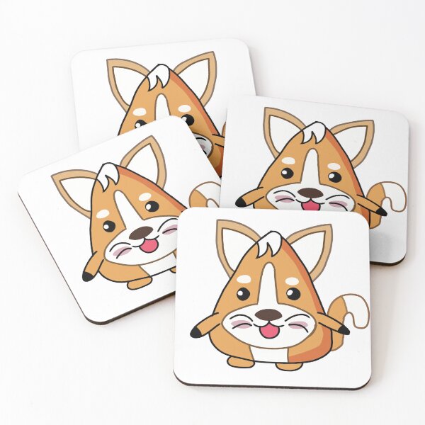 Item preview, Cute Fox - (we can also add your name, check description) designed and sold by My-Cute-Designs.