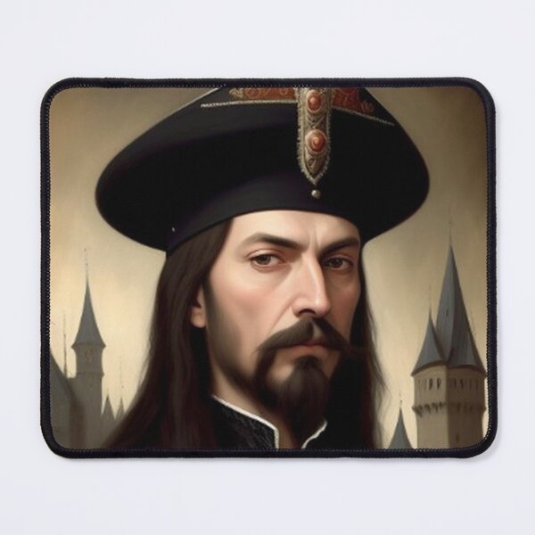 Item preview, Vlad Dracul Castle Portrait designed and sold by TheDarkWardrobe.