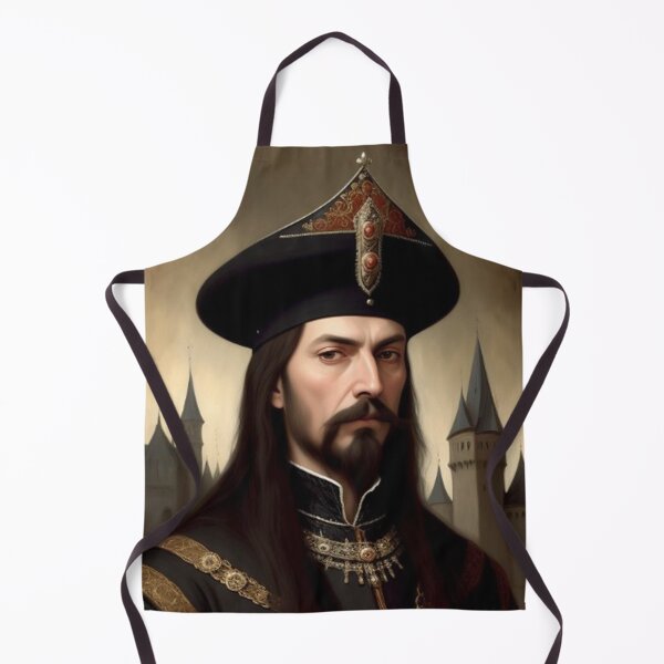 Item preview, Vlad Dracul Castle Portrait designed and sold by TheDarkWardrobe.