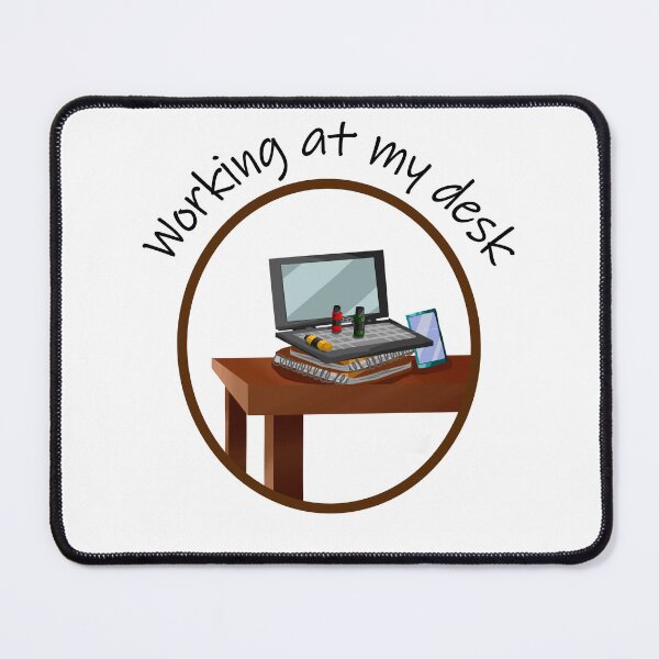 Item preview, Creative Desk Workspace Essentials Illustration 2 - T-Shirts, Posters, Stickers designed and sold by MechanicalART.