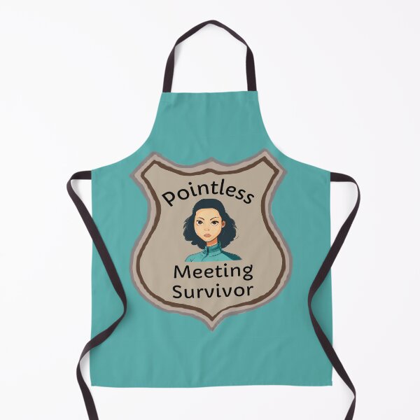 Item preview, Pointless Meeting Survivor designed and sold by FunandWhimsy.