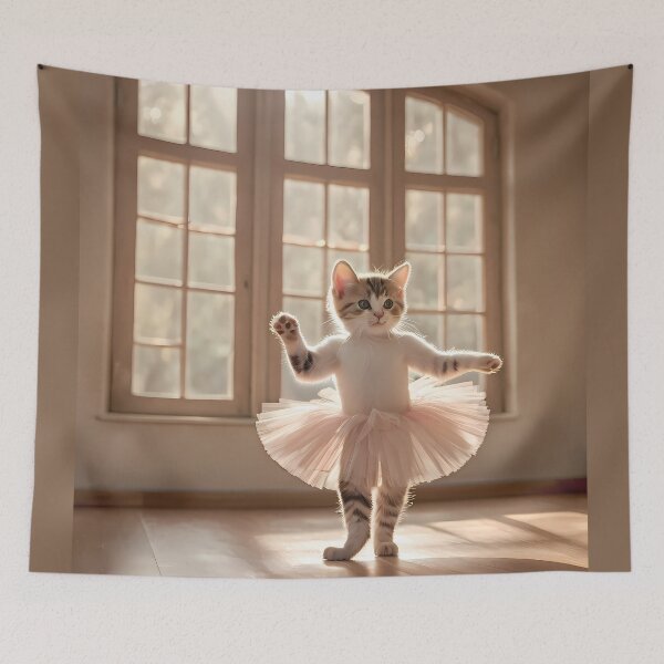 Item preview, Ballerina cat - 2 designed and sold by WalterGomes.