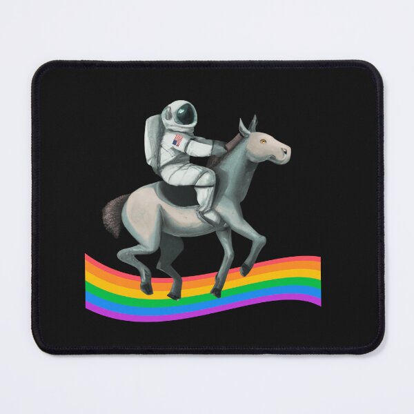 Item preview, Astronaut Horse Ride on Rainbow Highway designed and sold by Robertworkshop.