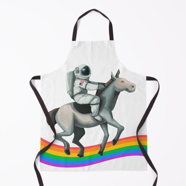 Item preview, Astronaut Horse Ride on Rainbow Highway  designed and sold by Robertworkshop.