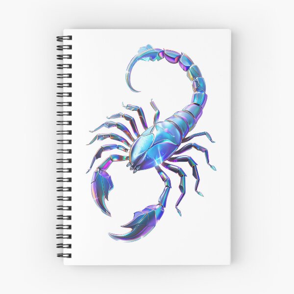 Item preview, SCORPIO - SILVER CHROME HOROSCOPE ZODIAC SUN SIGN Scorpion Arachnid Star Constellation - Occult Gift designed and sold by Spinning Plates 360.