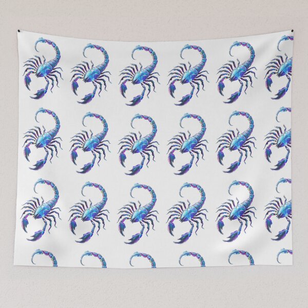 Item preview, SCORPIO - SILVER CHROME HOROSCOPE ZODIAC SUN SIGN Scorpion Arachnid Star Constellation - Occult Gift designed and sold by Spinning Plates 360.