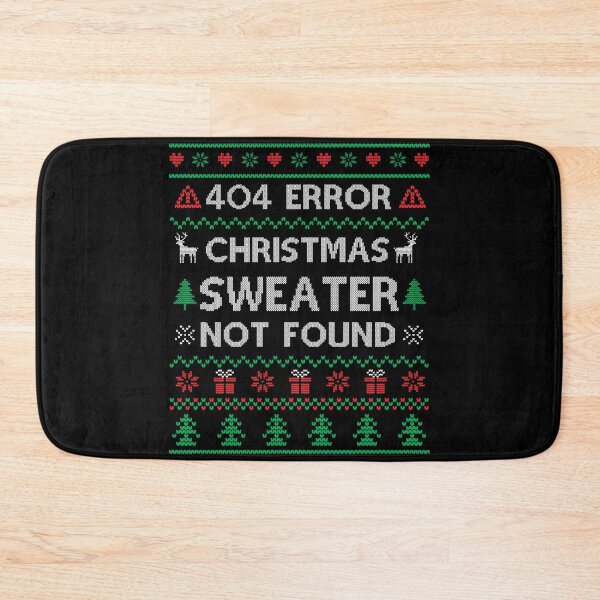 Item preview, Ugly Christmas Sweater 404 Error Sweater Not Found designed and sold by thisisalearcila.