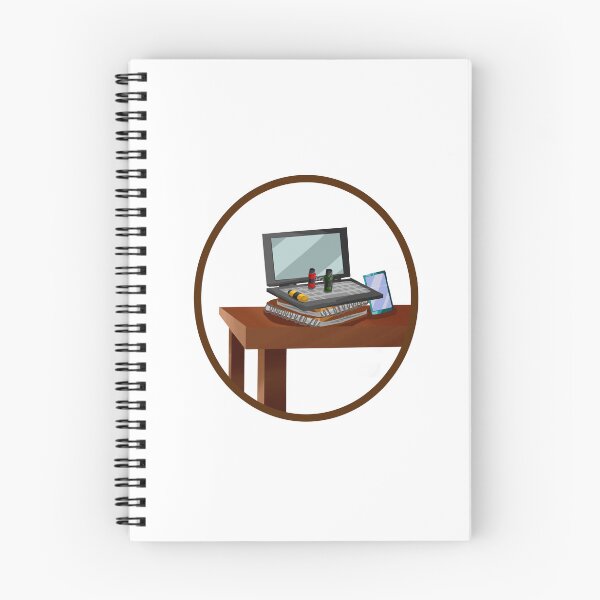 Item preview, Creative Desk Workspace Essentials Illustration No Quotes - T-Shirts, Posters, Stickers designed and sold by MechanicalART.