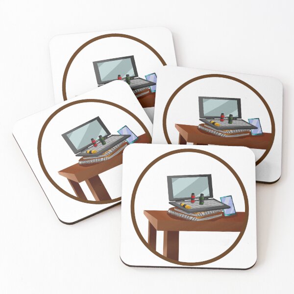 Item preview, Creative Desk Workspace Essentials Illustration No Quotes - T-Shirts, Posters, Stickers designed and sold by MechanicalART.
