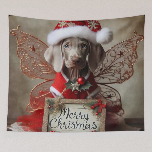 Item preview, Christmas Fairy Weimaraner Puppy designed and sold by Wags & Tails.
