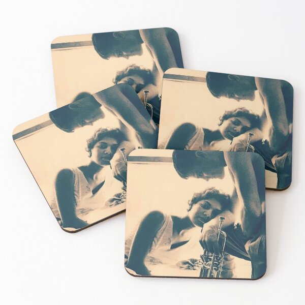 Item preview, Chetbaker// Conquered the Music Poster designed and sold by ReZaarDiaan.