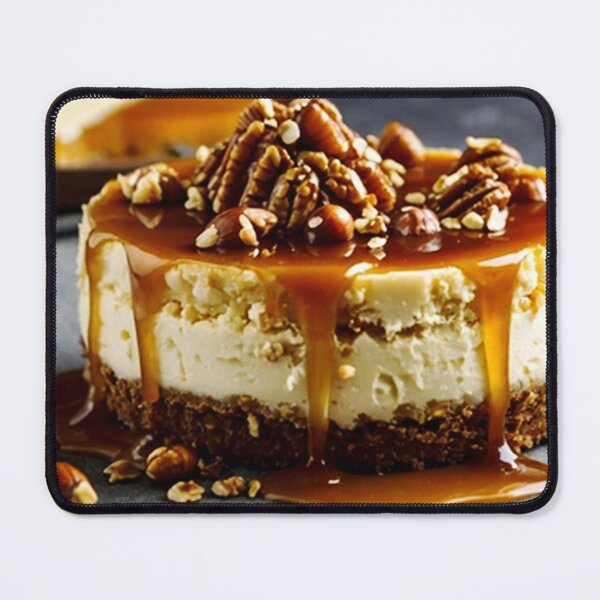 Item preview, Golden Crunch Pecan Cheesecake designed and sold by ArtfullMinds.