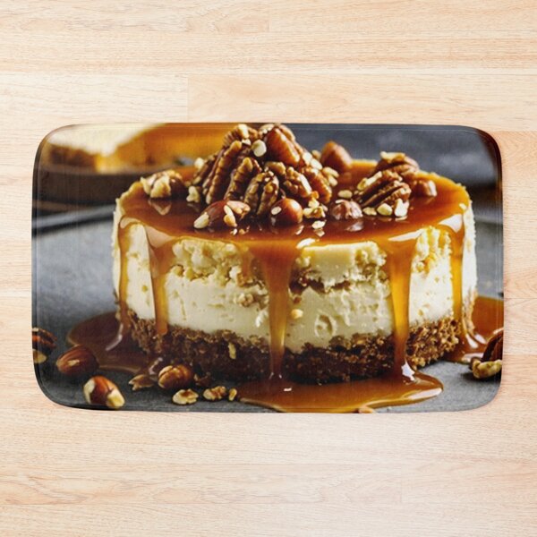 Item preview, Golden Crunch Pecan Cheesecake designed and sold by ArtfullMinds.