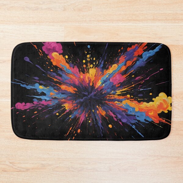 Item preview, Dark Abstract Colorful Explosion designed and sold by papi1998.