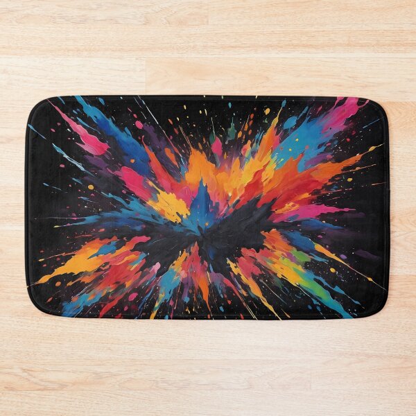 Item preview, Dark Abstract Colorful Explosion designed and sold by papi1998.