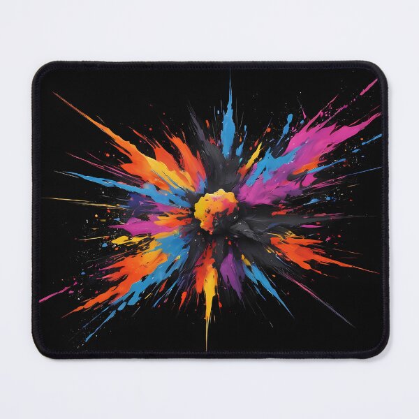 Item preview, Dark Abstract Colorful Explosion designed and sold by papi1998.
