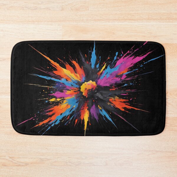 Item preview, Dark Abstract Colorful Explosion designed and sold by papi1998.