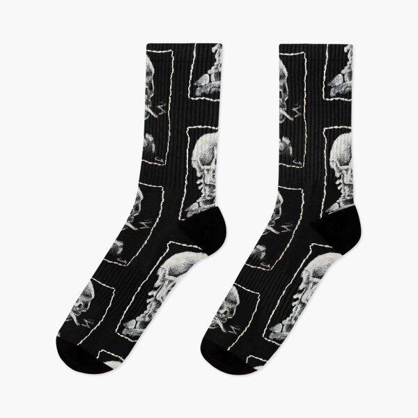 Item preview, Smoking Skull (Van Gogh) designed and sold by TEllisonDesigns.