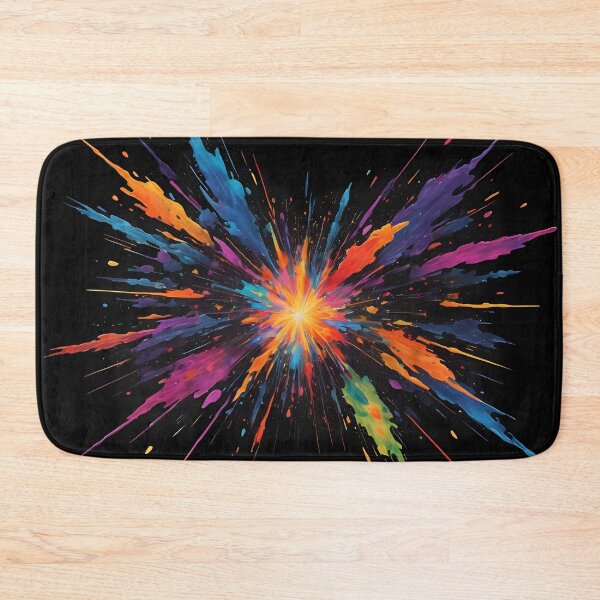 Item preview, Dark Abstract Colorful Explosion designed and sold by papi1998.