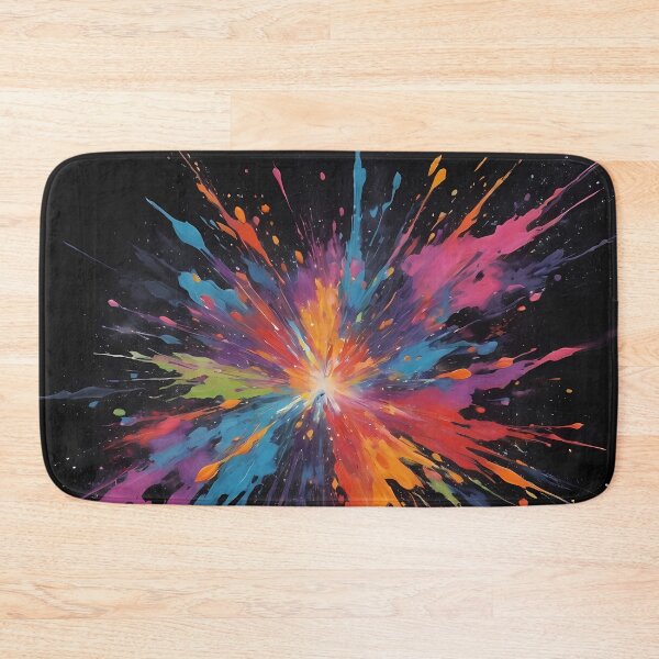 Item preview, Dark Abstract Colorful Explosion designed and sold by papi1998.