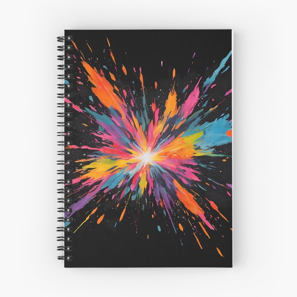 Item preview, Dark Abstract Colorful Explosion designed and sold by papi1998.