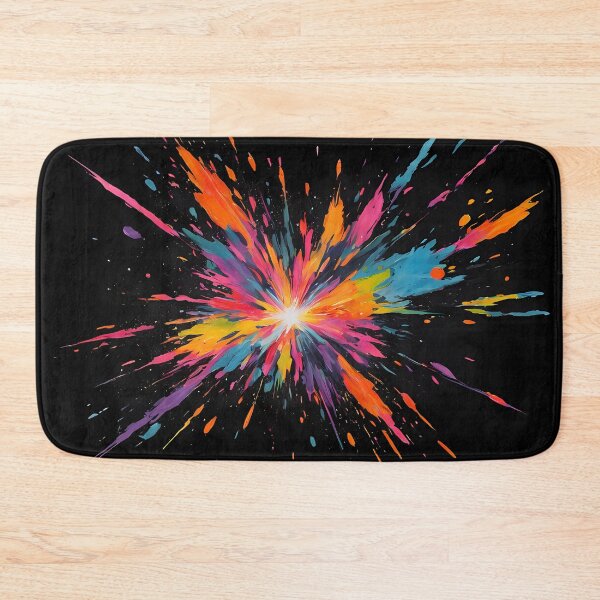 Item preview, Dark Abstract Colorful Explosion designed and sold by papi1998.