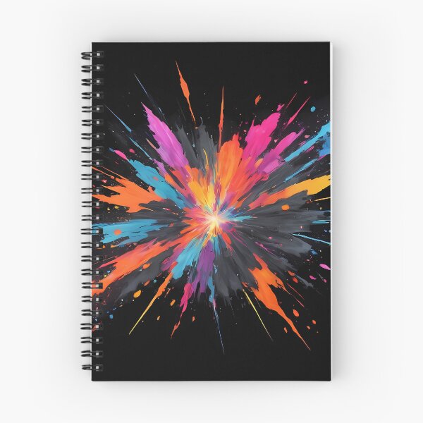 Item preview, Dark Abstract Colorful Explosion designed and sold by papi1998.
