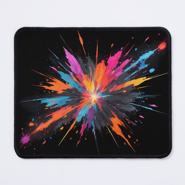 Item preview, Dark Abstract Colorful Explosion designed and sold by papi1998.