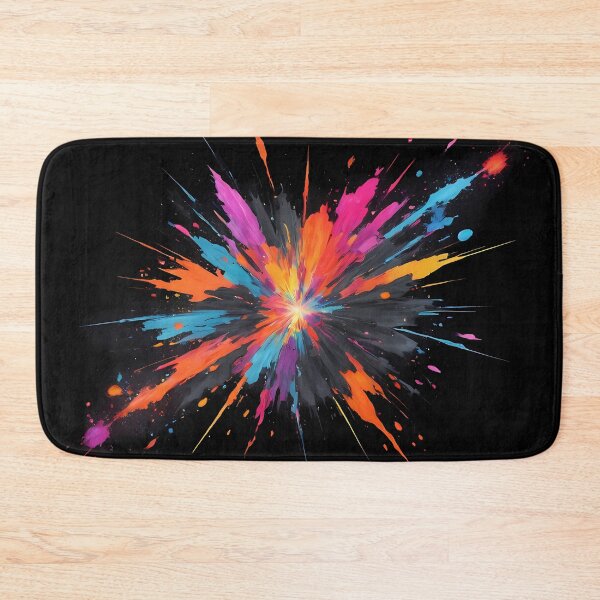 Item preview, Dark Abstract Colorful Explosion designed and sold by papi1998.