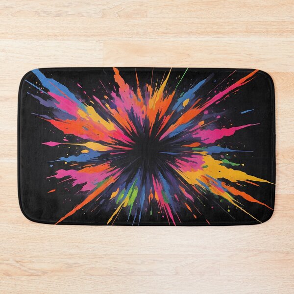 Item preview, Dark Abstract Colorful Explosion designed and sold by papi1998.