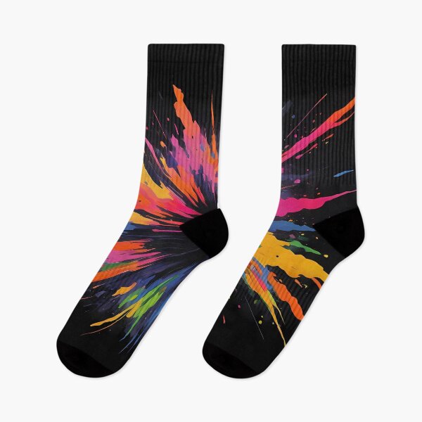 Item preview, Dark Abstract Colorful Explosion designed and sold by papi1998.