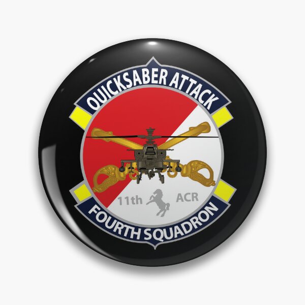Item preview, Quicksaber - 4th Squadron - SSI designed and sold by Military Insignia Products.