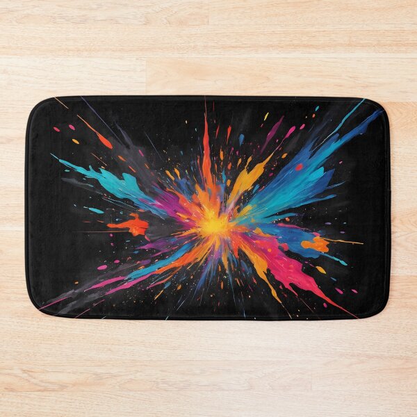 Item preview, Dark Abstract Colorful Explosion designed and sold by papi1998.