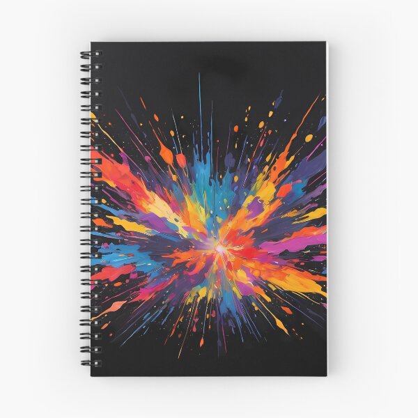 Item preview, Dark Abstract Colorful Explosion designed and sold by papi1998.