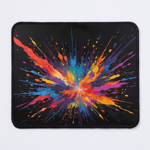 Item preview, Dark Abstract Colorful Explosion designed and sold by papi1998.