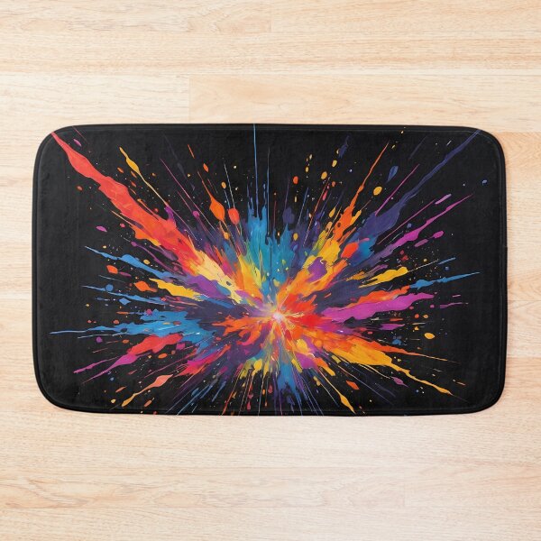 Item preview, Dark Abstract Colorful Explosion designed and sold by papi1998.