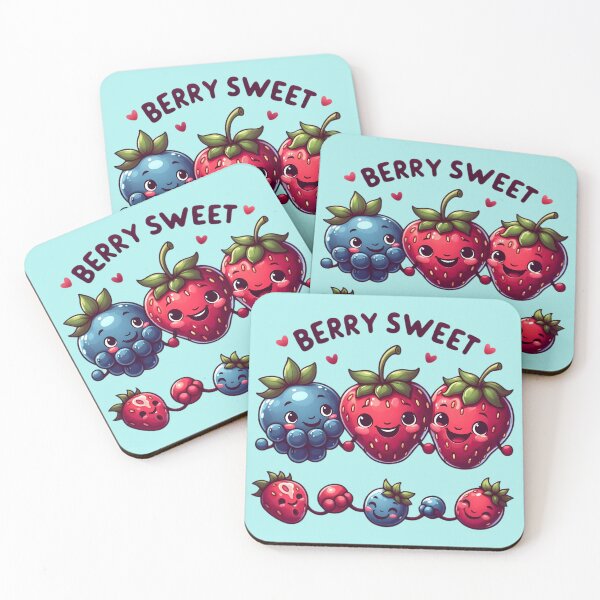 Item preview, Berry Sweet Kawaii Berry Friends designed and sold by TrendzSlayer.