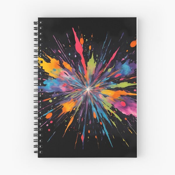 Item preview, Dark Abstract Colorful Explosion designed and sold by papi1998.