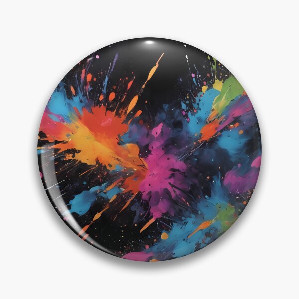 Item preview, Dark Abstract Colorful Explosion designed and sold by papi1998.
