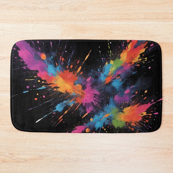 Item preview, Dark Abstract Colorful Explosion designed and sold by papi1998.