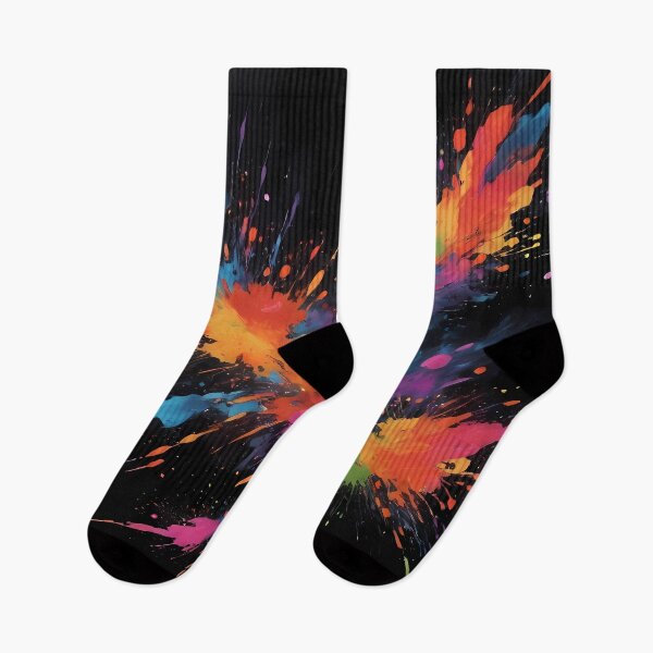 Item preview, Dark Abstract Colorful Explosion designed and sold by papi1998.
