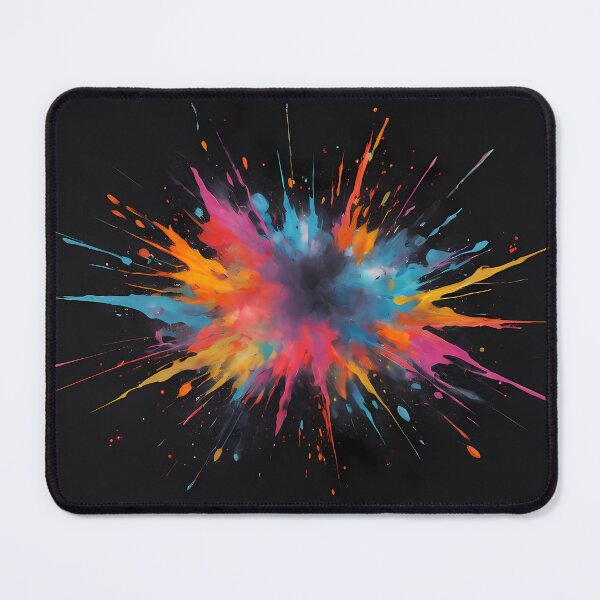 Item preview, Dark Abstract Colorful Explosion designed and sold by papi1998.