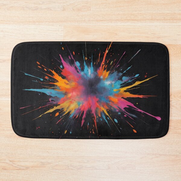 Item preview, Dark Abstract Colorful Explosion designed and sold by papi1998.