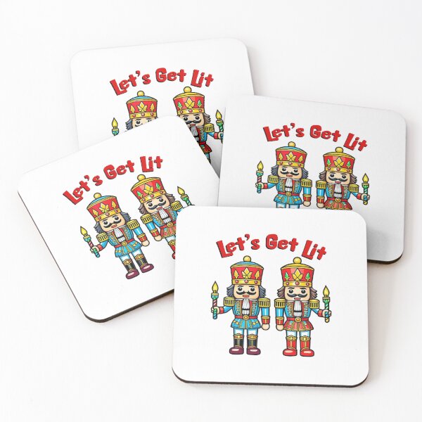Item preview, Let's get lit nutcrackers  designed and sold by InspireGlow.